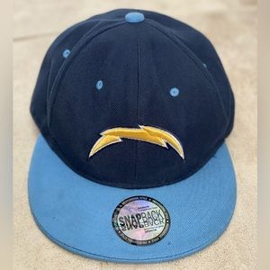 Los Angeles Chargers Snapback Hat Premium Flat